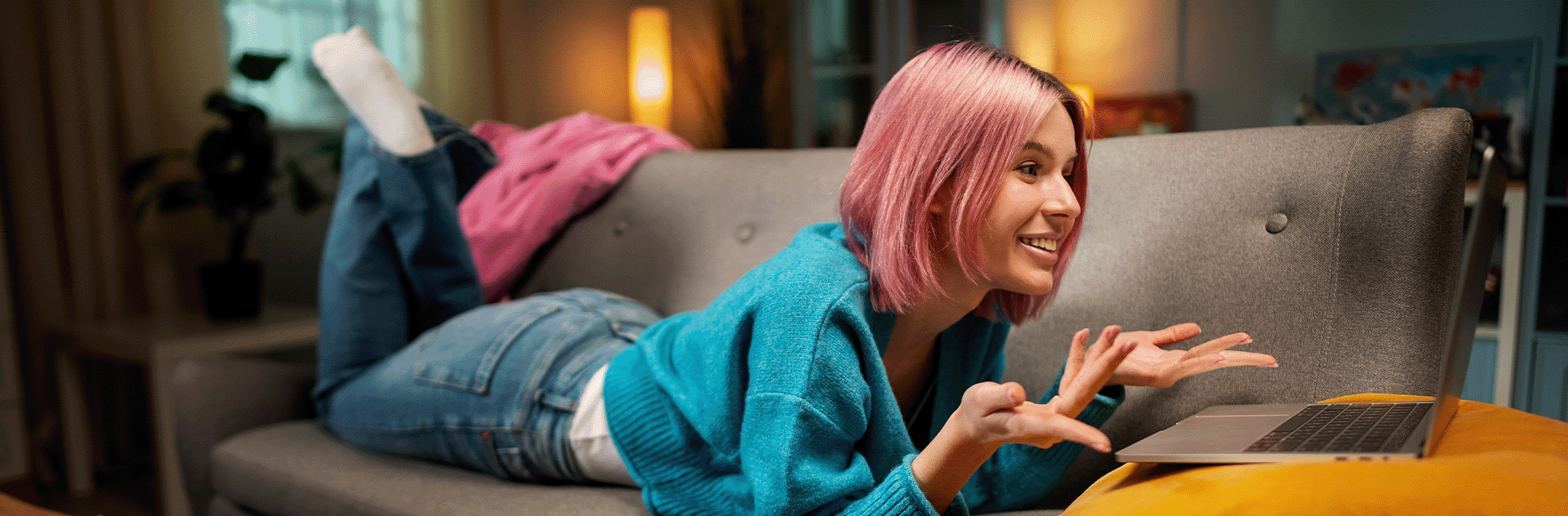 Crystal clear video calls broadband UK