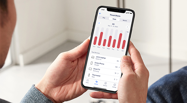 Child using laptop safely